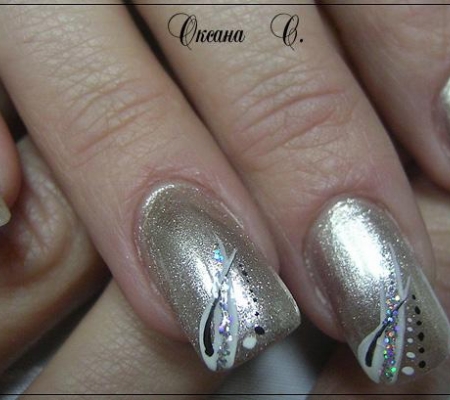 Для коротких ногтей