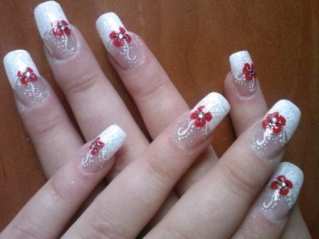 маки на френче)*