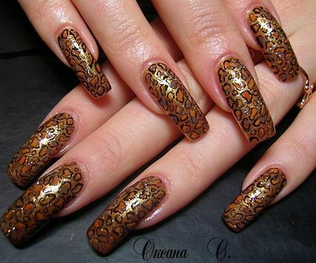 Пятнистая шкурка